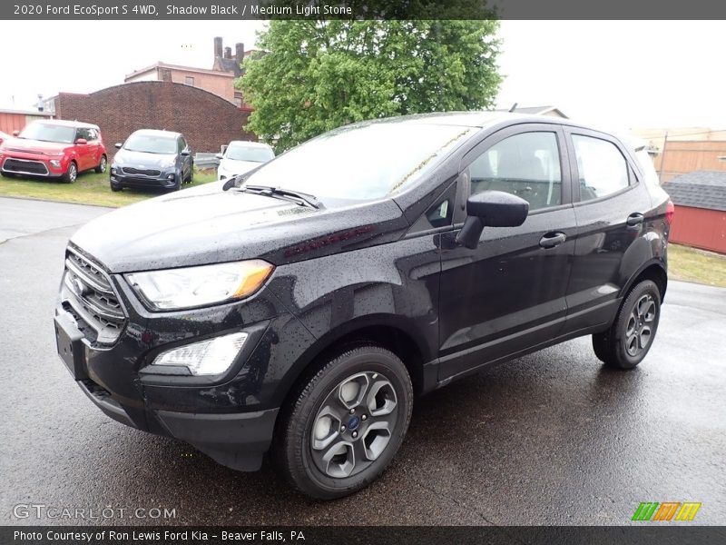 Shadow Black / Medium Light Stone 2020 Ford EcoSport S 4WD