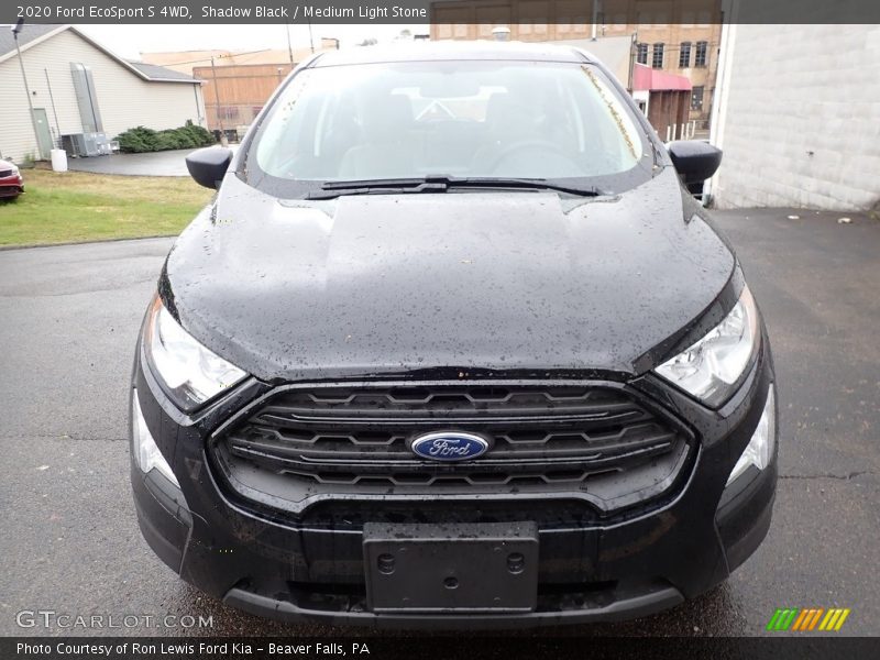 Shadow Black / Medium Light Stone 2020 Ford EcoSport S 4WD