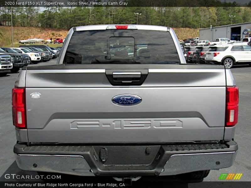 Iconic Silver / Medium Earth Gray 2020 Ford F150 XLT SuperCrew