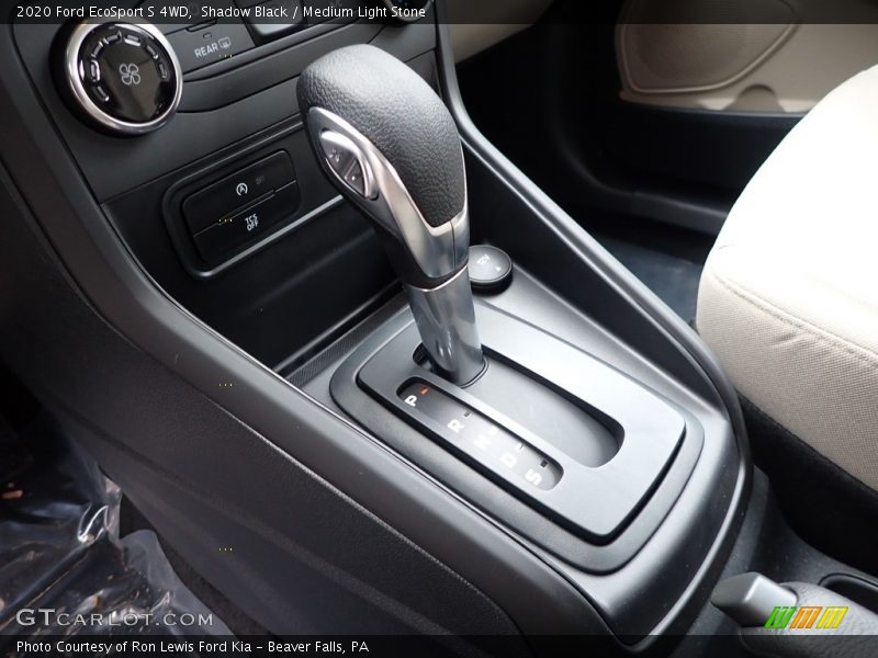 Shadow Black / Medium Light Stone 2020 Ford EcoSport S 4WD