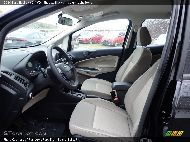 Shadow Black / Medium Light Stone 2020 Ford EcoSport S 4WD