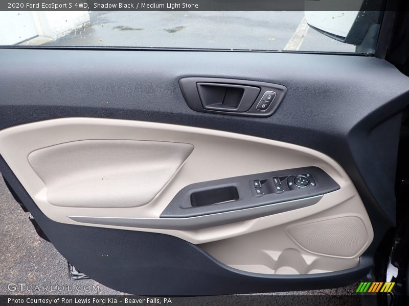 Shadow Black / Medium Light Stone 2020 Ford EcoSport S 4WD