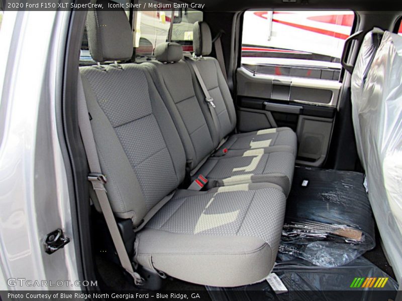 Iconic Silver / Medium Earth Gray 2020 Ford F150 XLT SuperCrew