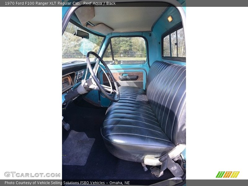 Front Seat of 1970 F100 Ranger XLT Regular Cab