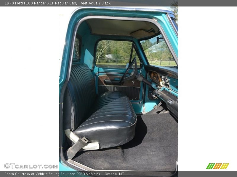 Front Seat of 1970 F100 Ranger XLT Regular Cab