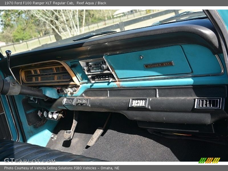 Dashboard of 1970 F100 Ranger XLT Regular Cab