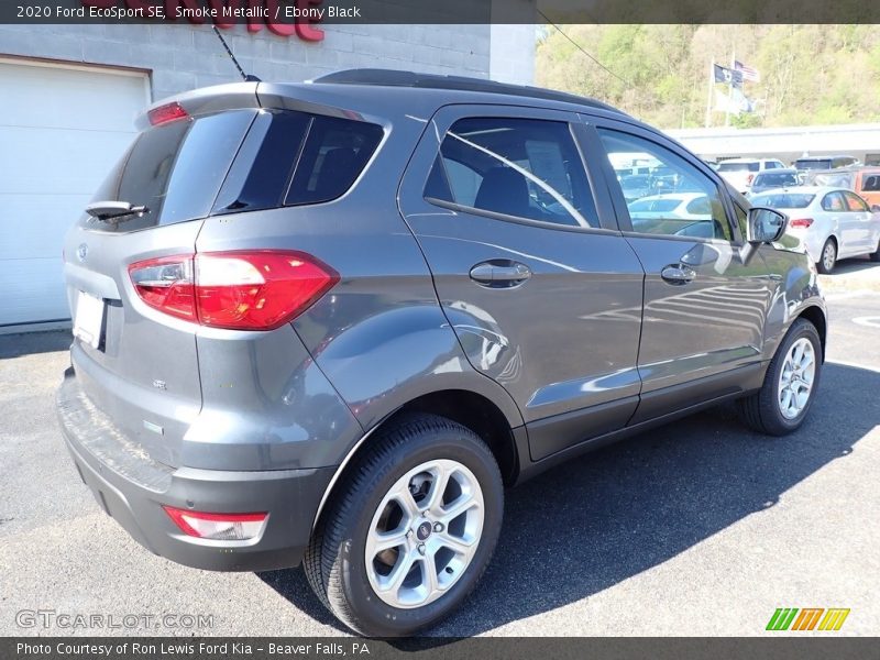 Smoke Metallic / Ebony Black 2020 Ford EcoSport SE