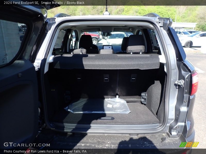 Smoke Metallic / Ebony Black 2020 Ford EcoSport SE