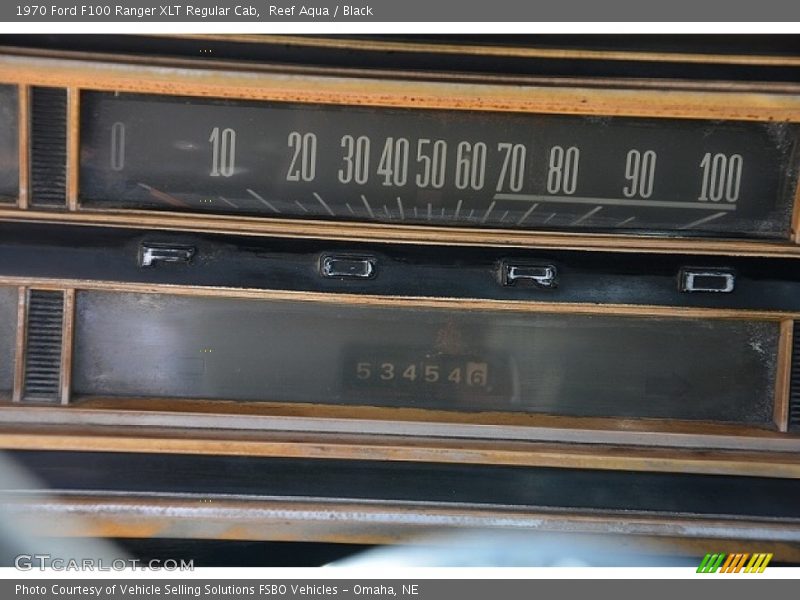 1970 F100 Ranger XLT Regular Cab Ranger XLT Regular Cab Gauges