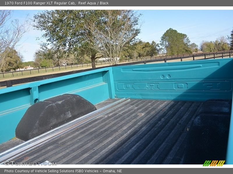 Reef Aqua / Black 1970 Ford F100 Ranger XLT Regular Cab