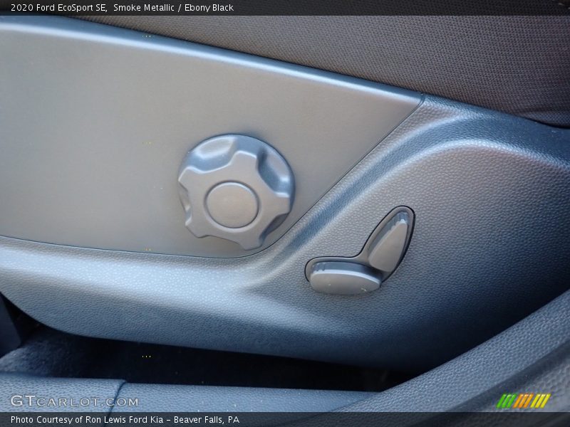 Smoke Metallic / Ebony Black 2020 Ford EcoSport SE