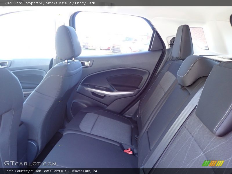 Smoke Metallic / Ebony Black 2020 Ford EcoSport SE