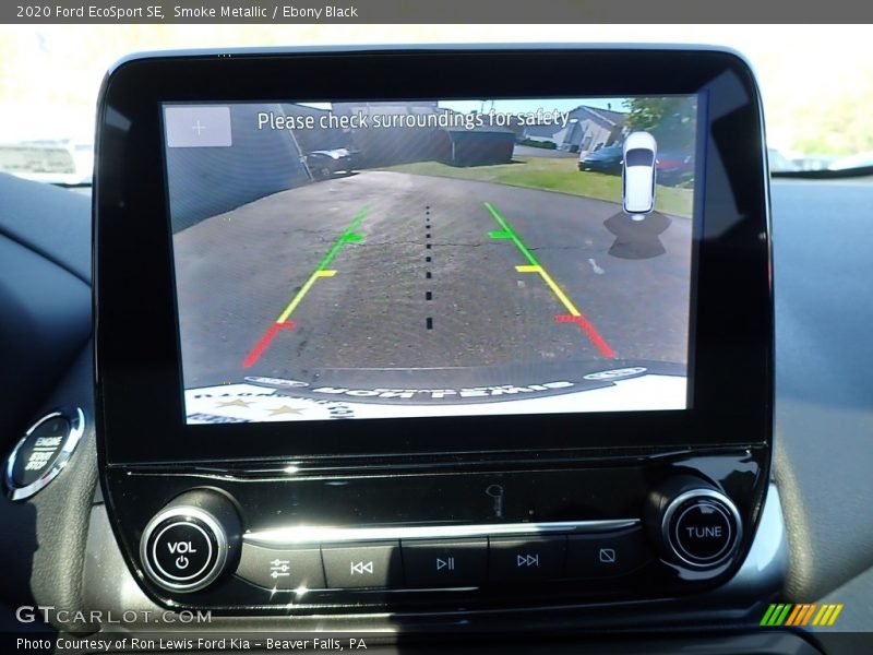 Smoke Metallic / Ebony Black 2020 Ford EcoSport SE