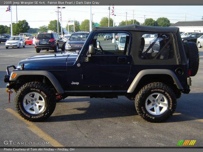 Patriot Blue Pearl / Dark Slate Gray 2005 Jeep Wrangler SE 4x4