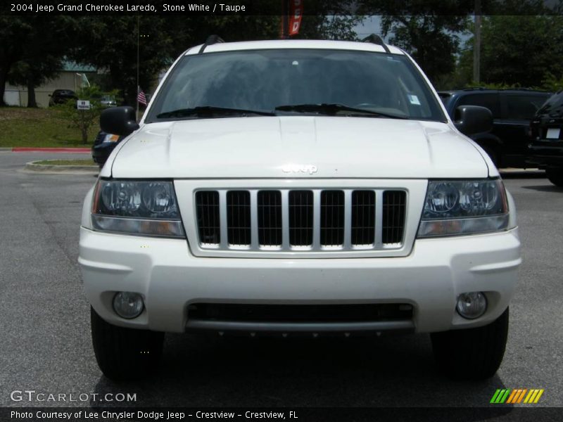 Stone White / Taupe 2004 Jeep Grand Cherokee Laredo