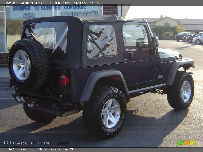Patriot Blue Pearl / Dark Slate Gray 2005 Jeep Wrangler SE 4x4