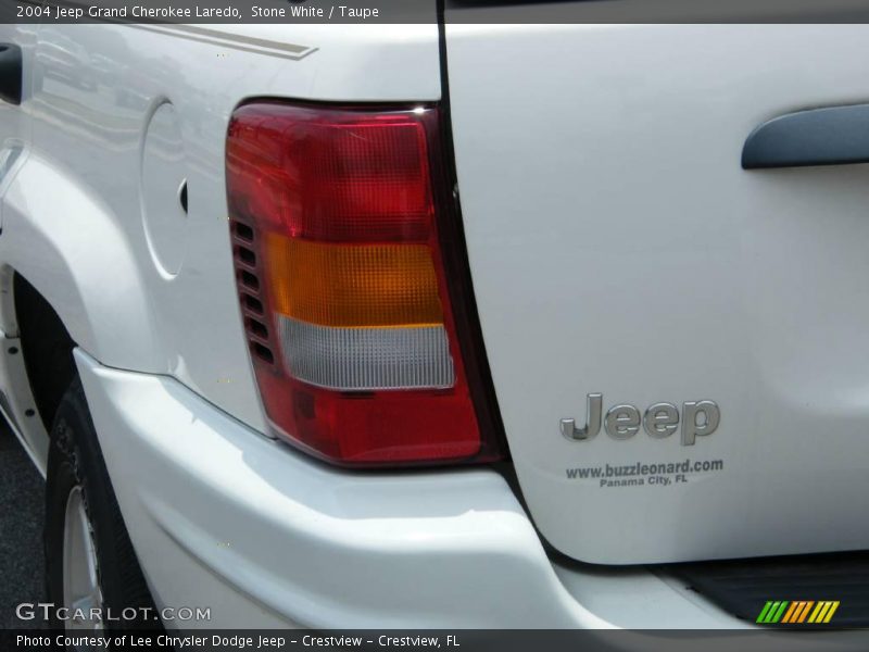 Stone White / Taupe 2004 Jeep Grand Cherokee Laredo