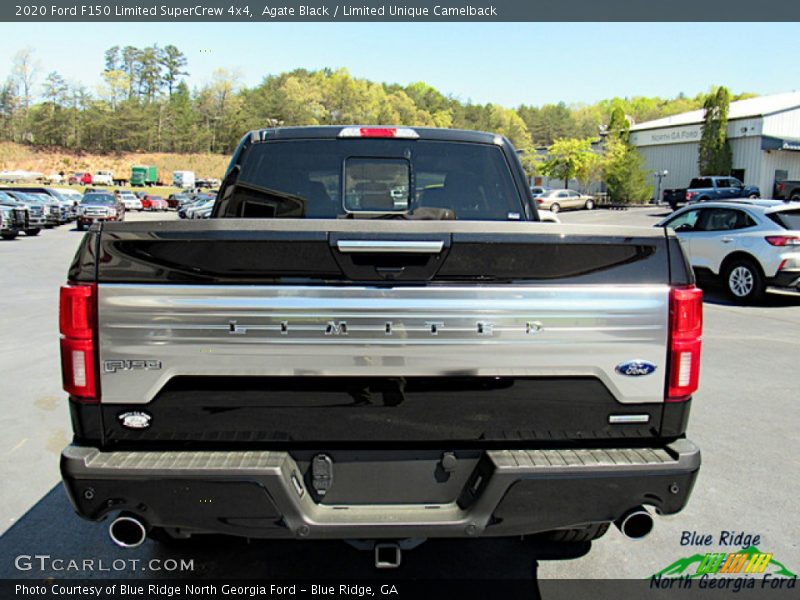 Agate Black / Limited Unique Camelback 2020 Ford F150 Limited SuperCrew 4x4