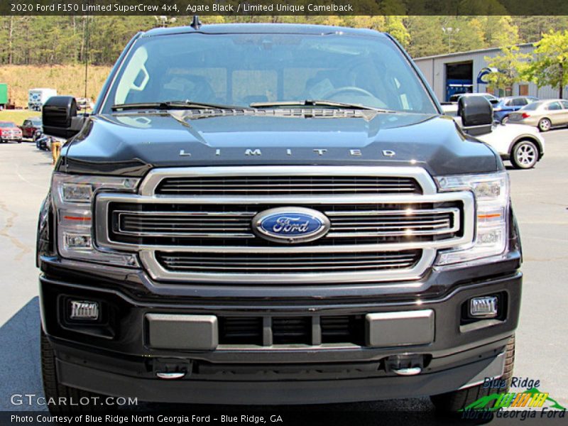 Agate Black / Limited Unique Camelback 2020 Ford F150 Limited SuperCrew 4x4