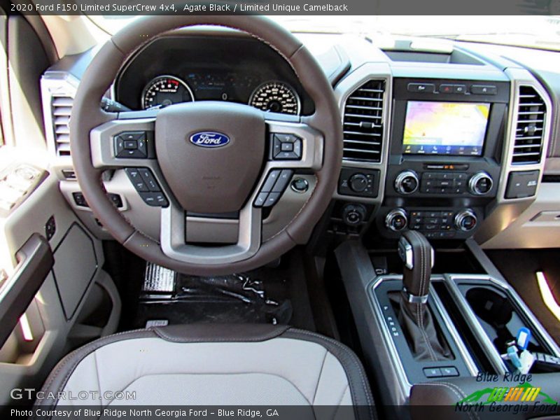 Agate Black / Limited Unique Camelback 2020 Ford F150 Limited SuperCrew 4x4