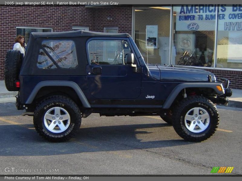 Patriot Blue Pearl / Dark Slate Gray 2005 Jeep Wrangler SE 4x4