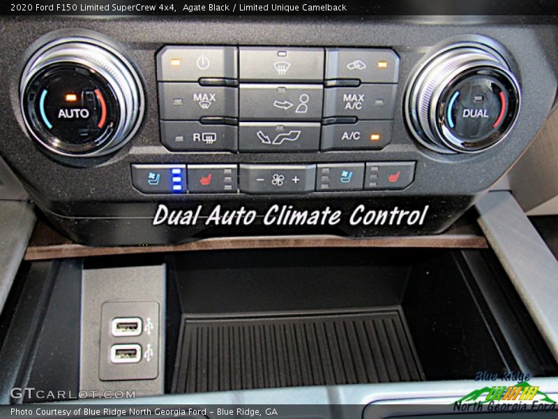 Agate Black / Limited Unique Camelback 2020 Ford F150 Limited SuperCrew 4x4