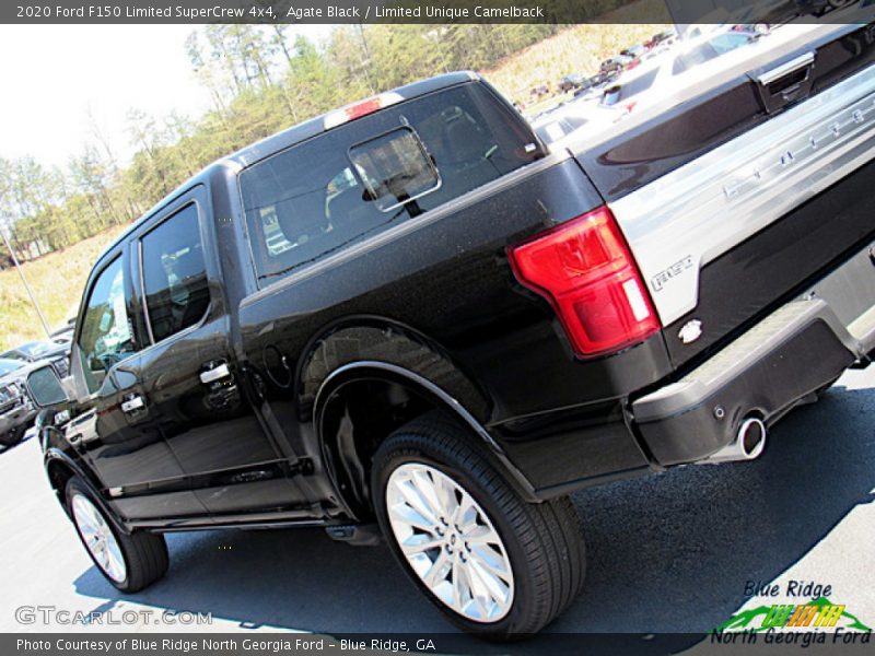 Agate Black / Limited Unique Camelback 2020 Ford F150 Limited SuperCrew 4x4