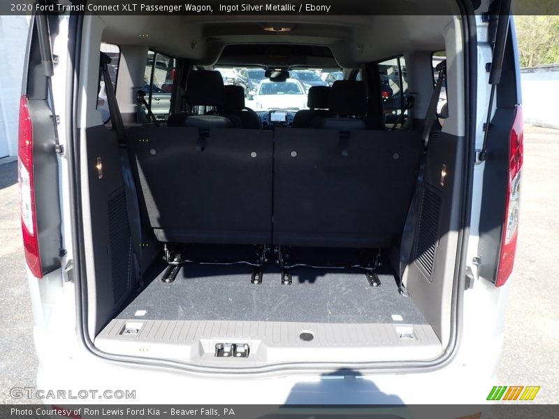 Ingot Silver Metallic / Ebony 2020 Ford Transit Connect XLT Passenger Wagon