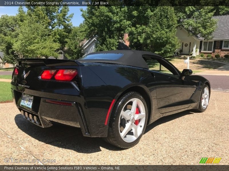 Black / Jet Black 2014 Chevrolet Corvette Stingray Convertible