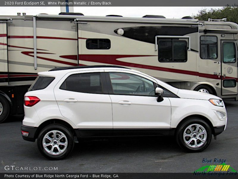 White Platinum Metallic / Ebony Black 2020 Ford EcoSport SE