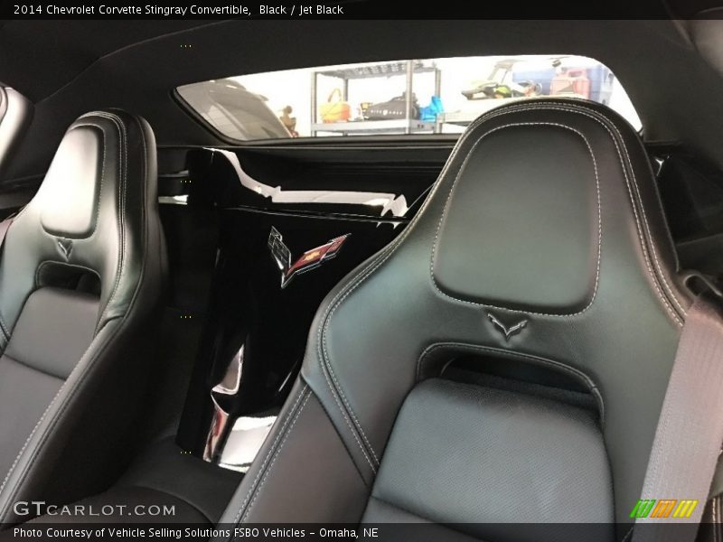 Black / Jet Black 2014 Chevrolet Corvette Stingray Convertible