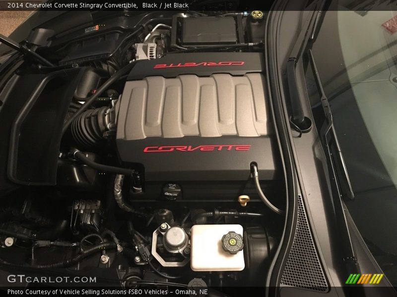 Black / Jet Black 2014 Chevrolet Corvette Stingray Convertible