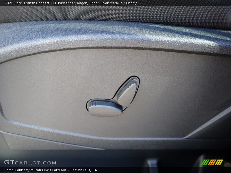 Ingot Silver Metallic / Ebony 2020 Ford Transit Connect XLT Passenger Wagon