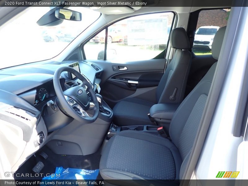 Ingot Silver Metallic / Ebony 2020 Ford Transit Connect XLT Passenger Wagon