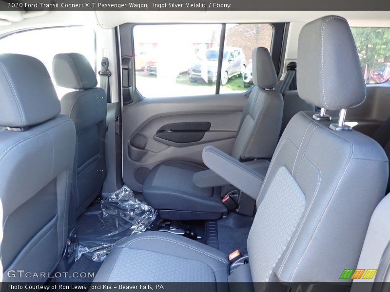 Ingot Silver Metallic / Ebony 2020 Ford Transit Connect XLT Passenger Wagon