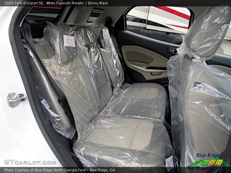 White Platinum Metallic / Ebony Black 2020 Ford EcoSport SE