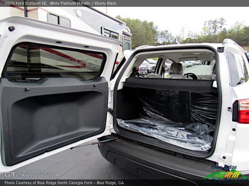 White Platinum Metallic / Ebony Black 2020 Ford EcoSport SE