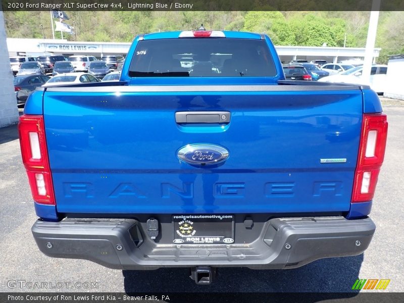 Lightning Blue / Ebony 2020 Ford Ranger XLT SuperCrew 4x4
