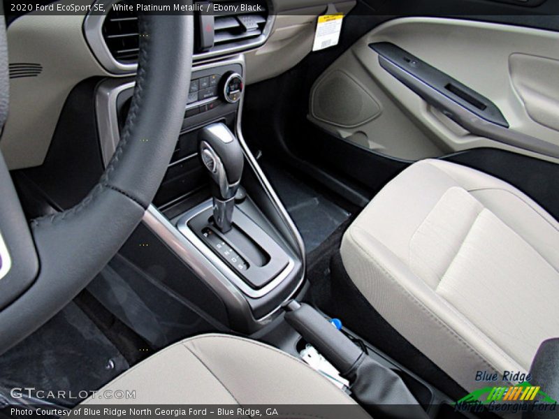 White Platinum Metallic / Ebony Black 2020 Ford EcoSport SE