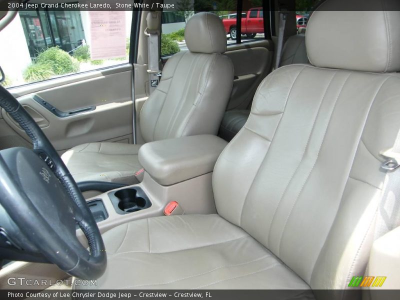 Stone White / Taupe 2004 Jeep Grand Cherokee Laredo
