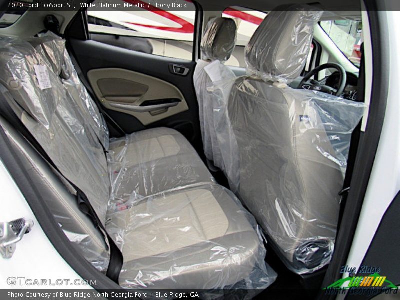 White Platinum Metallic / Ebony Black 2020 Ford EcoSport SE