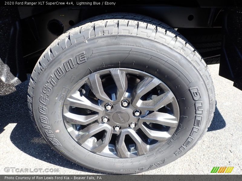 Lightning Blue / Ebony 2020 Ford Ranger XLT SuperCrew 4x4