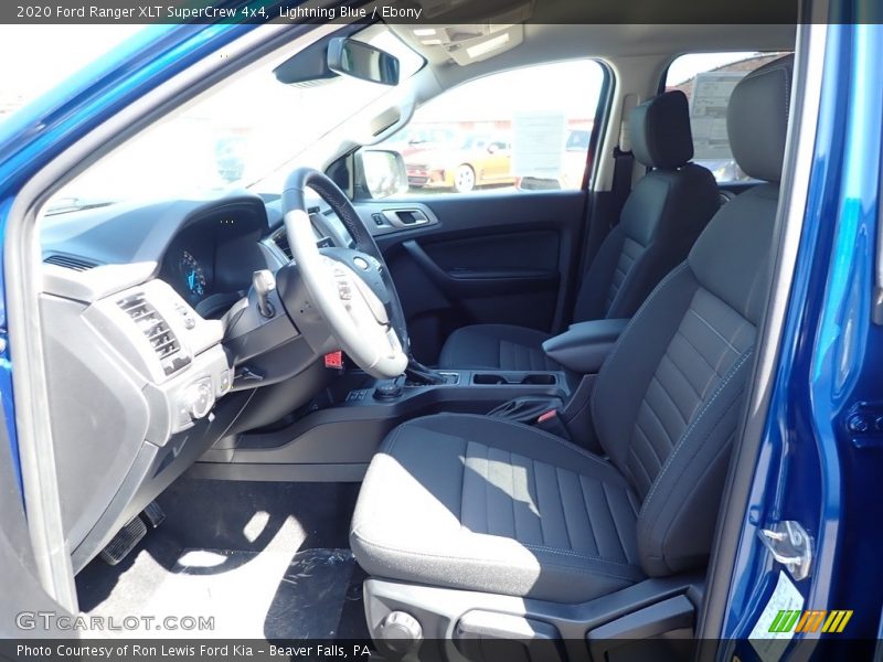 Lightning Blue / Ebony 2020 Ford Ranger XLT SuperCrew 4x4
