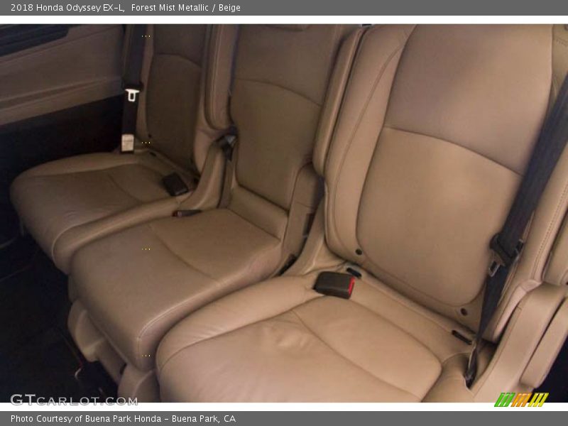 Forest Mist Metallic / Beige 2018 Honda Odyssey EX-L