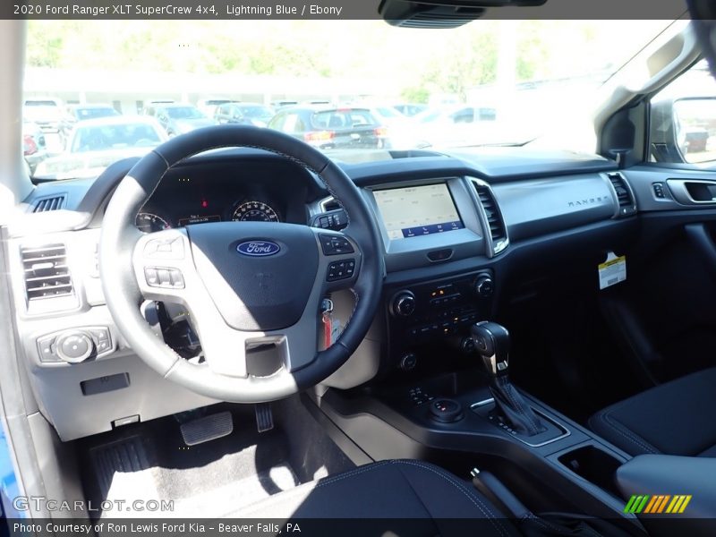 Lightning Blue / Ebony 2020 Ford Ranger XLT SuperCrew 4x4