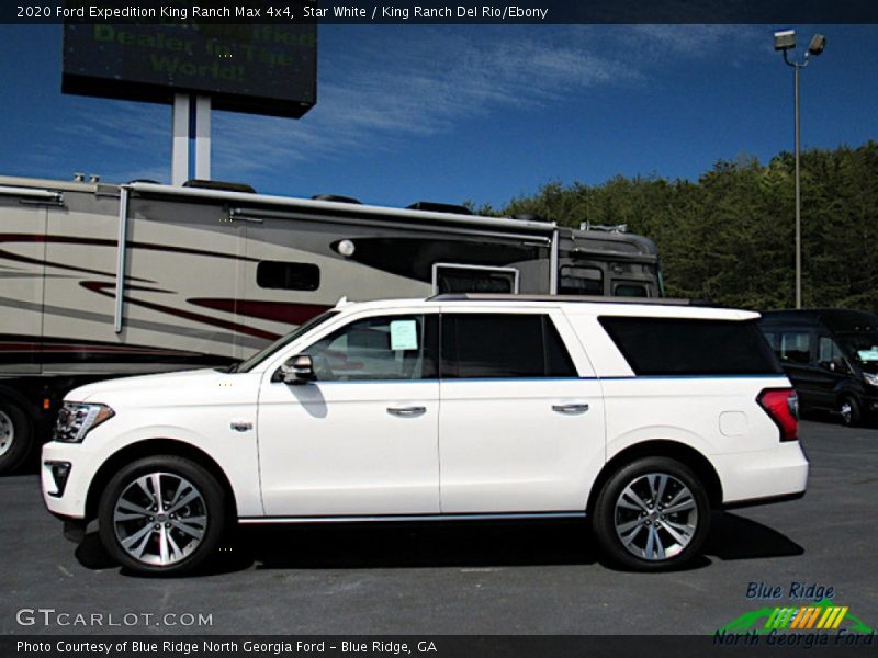 Star White / King Ranch Del Rio/Ebony 2020 Ford Expedition King Ranch Max 4x4