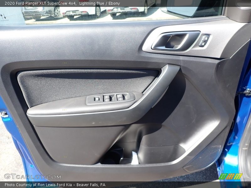 Lightning Blue / Ebony 2020 Ford Ranger XLT SuperCrew 4x4