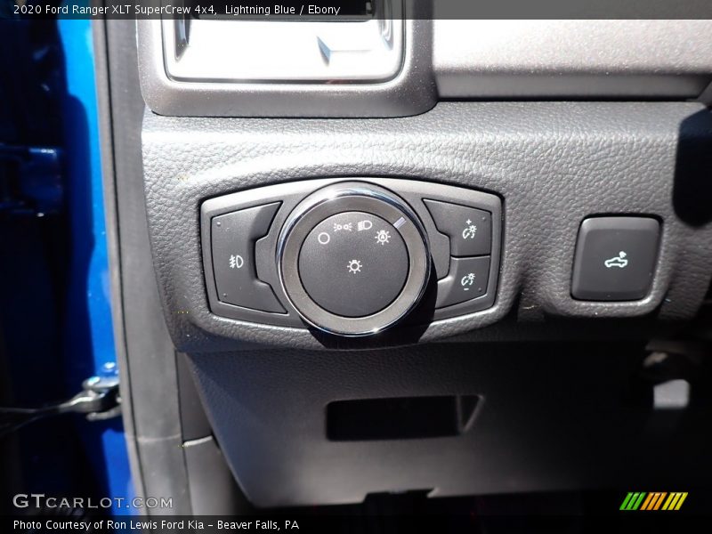 Lightning Blue / Ebony 2020 Ford Ranger XLT SuperCrew 4x4