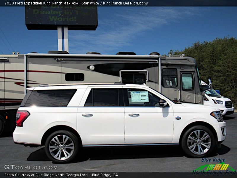 Star White / King Ranch Del Rio/Ebony 2020 Ford Expedition King Ranch Max 4x4