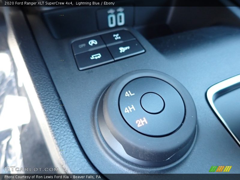 Lightning Blue / Ebony 2020 Ford Ranger XLT SuperCrew 4x4